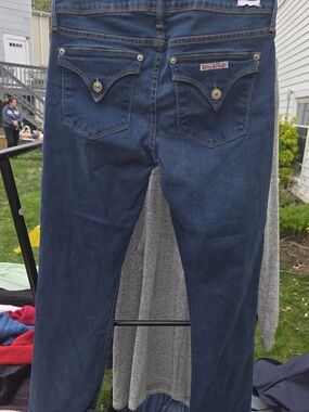 Hudson Jeans Slim Straight Dark Blue Denim